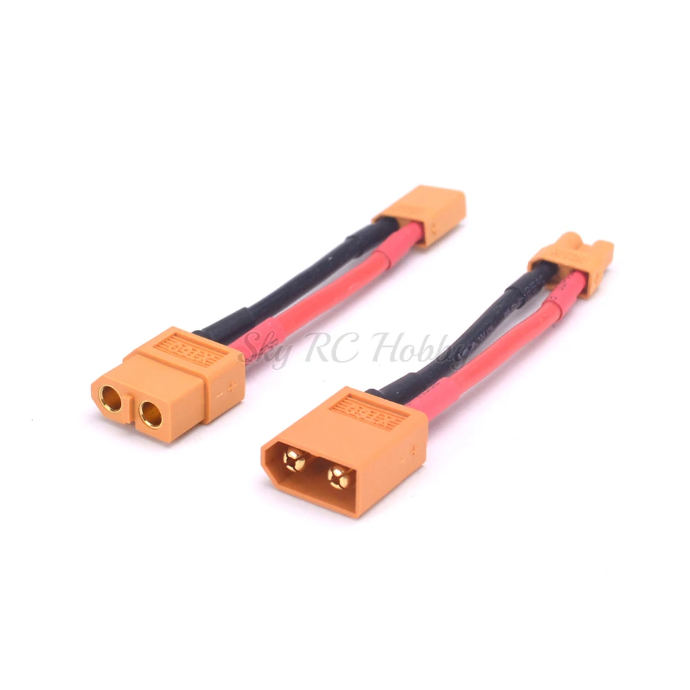 Connecteur XT60 à XT30 avec câbles 16AWG