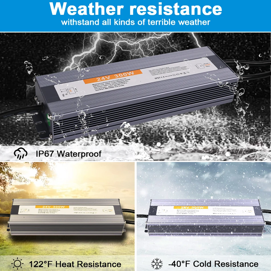 Résistance aux intempéries