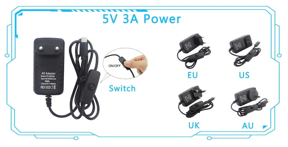Image de l'adaptateur secteur