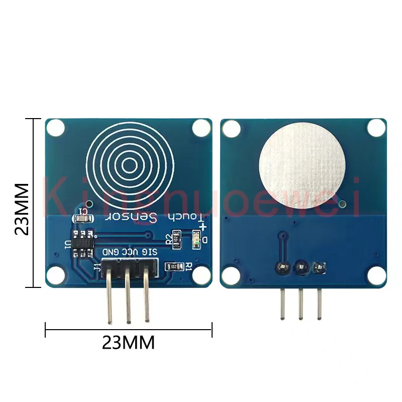 Image de module de capteur tactile à extrémité unique