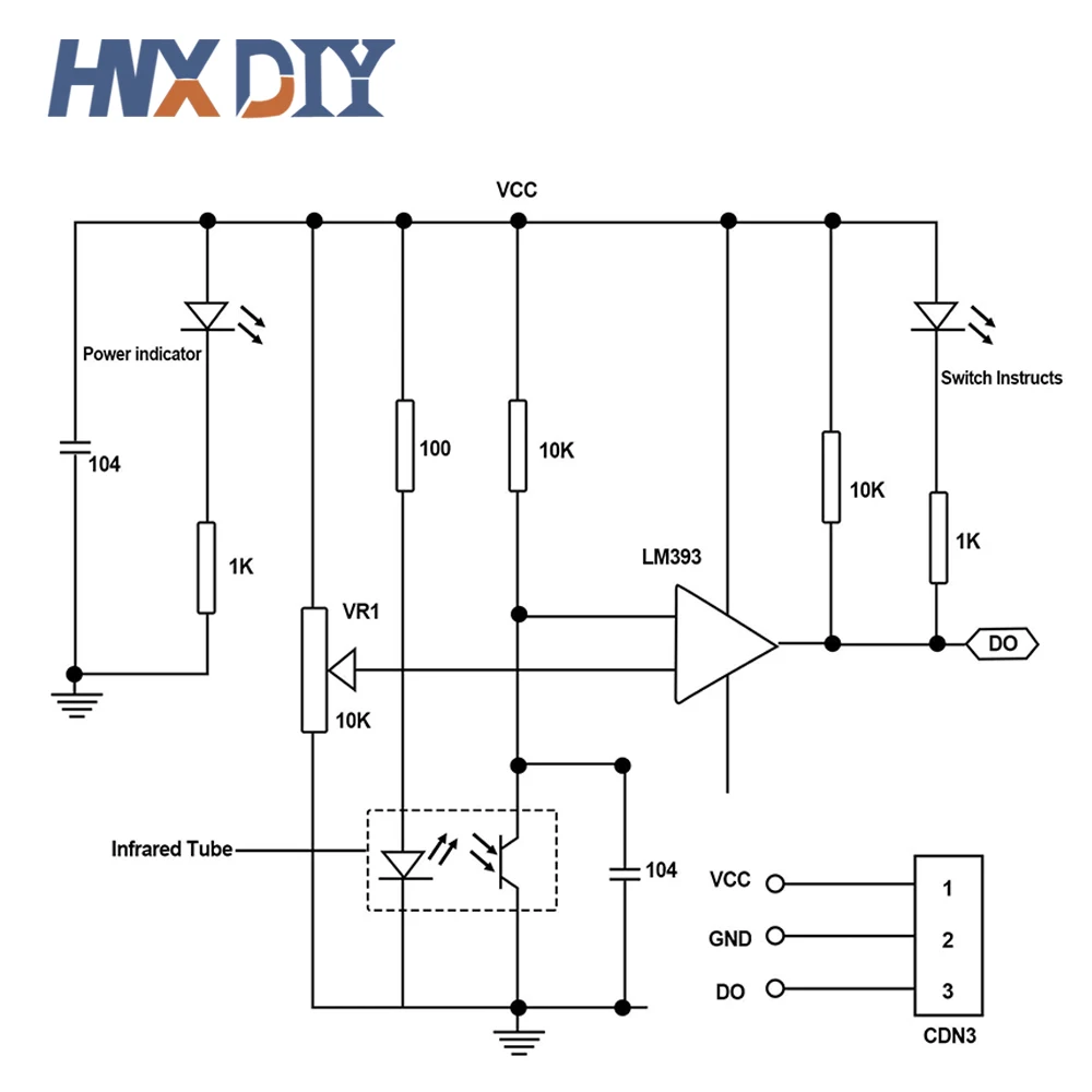 Image du capteur d'évitement d'obstacles