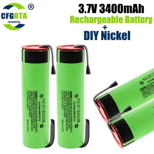 Batterie Lithium 3400 MAh Type C Pour Caméscope - Compatible SB-L110A, L160, L320, SCL 810, Etc. - 2