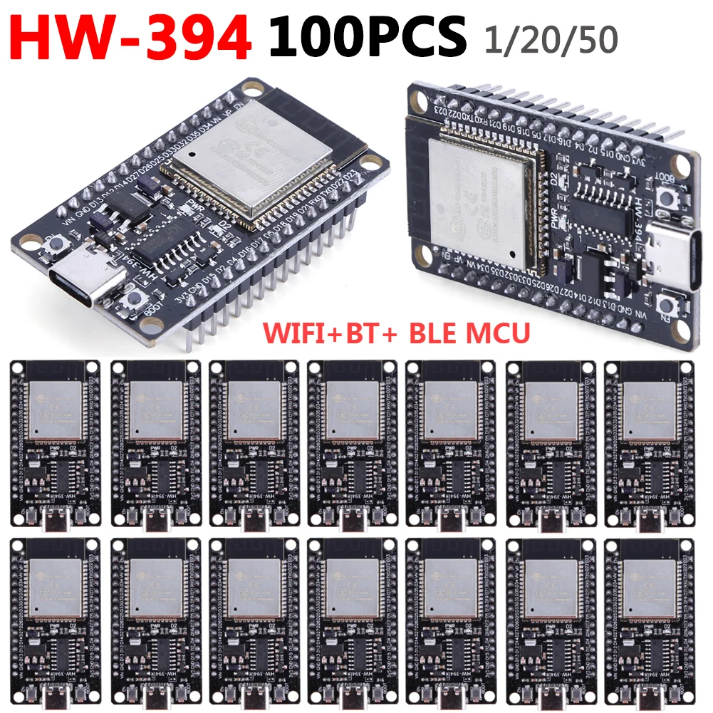 Pack De 3 Cartes De Développement ESP32 Mini NodeMCU - WiFi Et Bluetooth, Compatible Arduino, Micro USB, Double Cœur