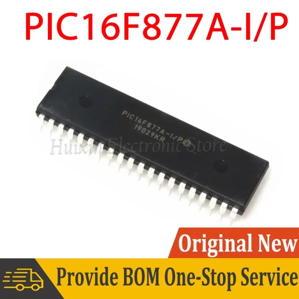 PIC16F877A-I/P PIC16F877A Microcontroller MCU/MPU/SOC ICKEC Chip IC DIP