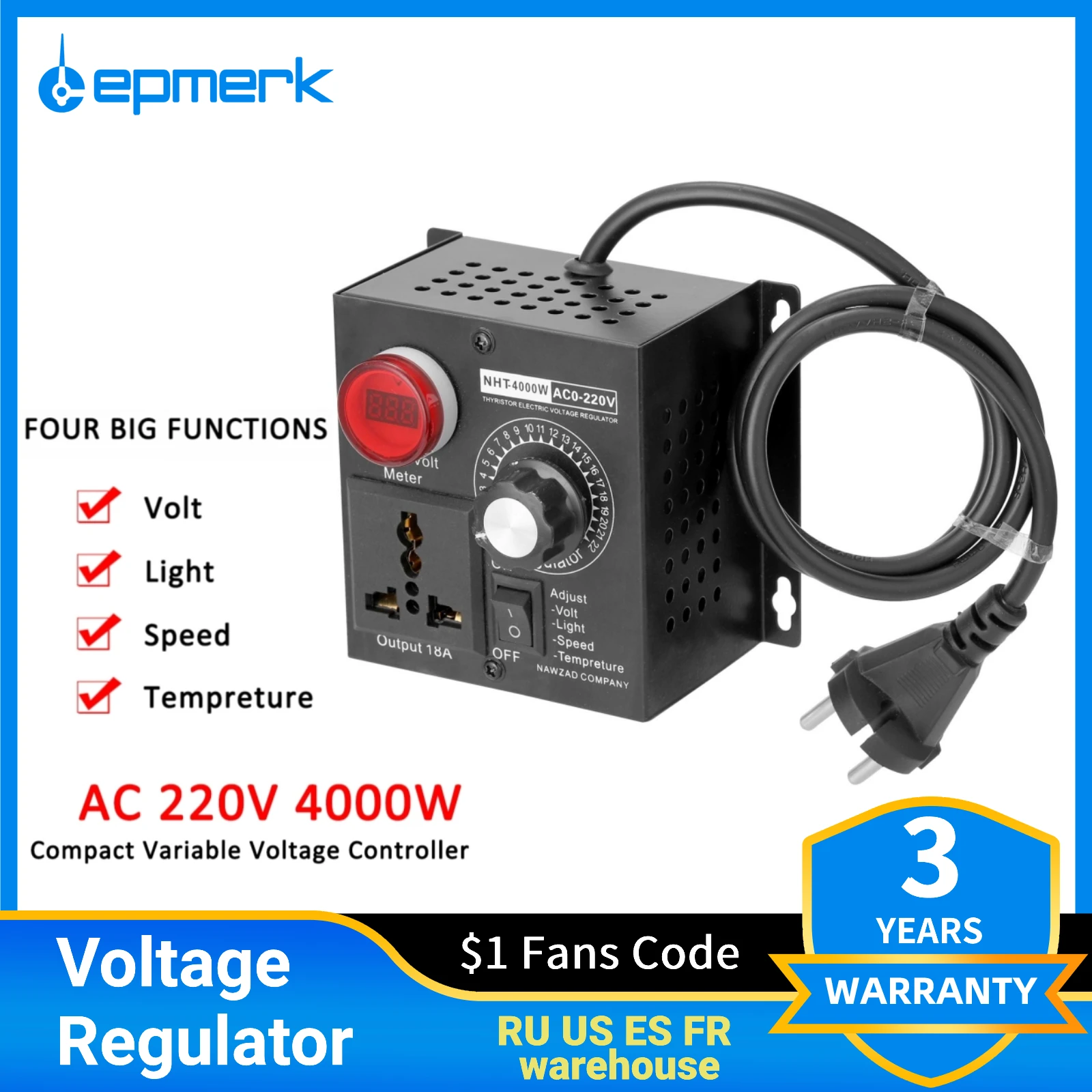 Variateur De Tension 12V