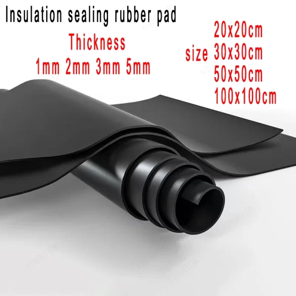 Feuille De Silicone Souple 50x200cm, épaisseur 1mm - Résistante Chaleur (-60°C à 250°C), Pour Joints, Isolation, Bricolage - 9