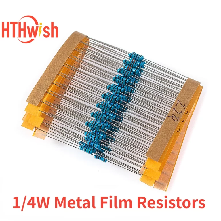 Kit résistances film métallique, 100 pièces - Test et Avis