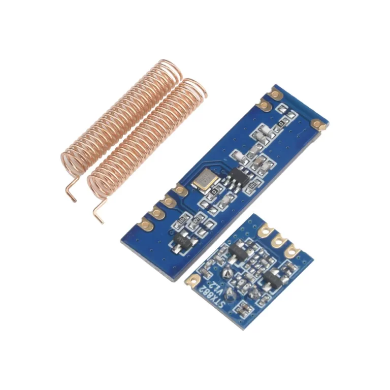 Module Émetteur ASK STX882 + Récepteur Superhétérodyne SRX882 + Antenne 433MHz - Kit Transmission Sans Fil