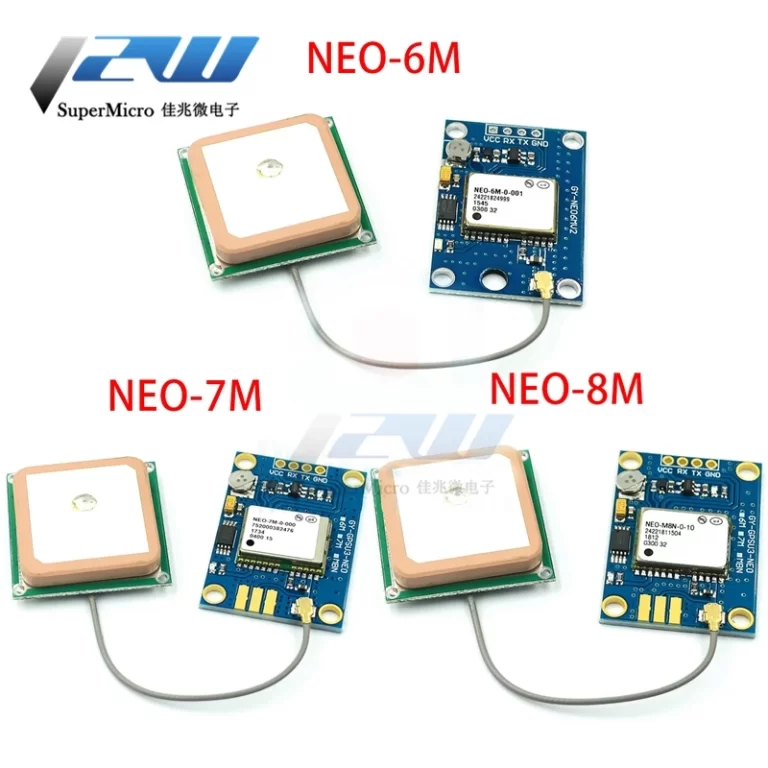Module GPS GY-GPS6MV2 Avec Antenne - Baud Rate 9600 - Alimentation 3.5V - Neuf
