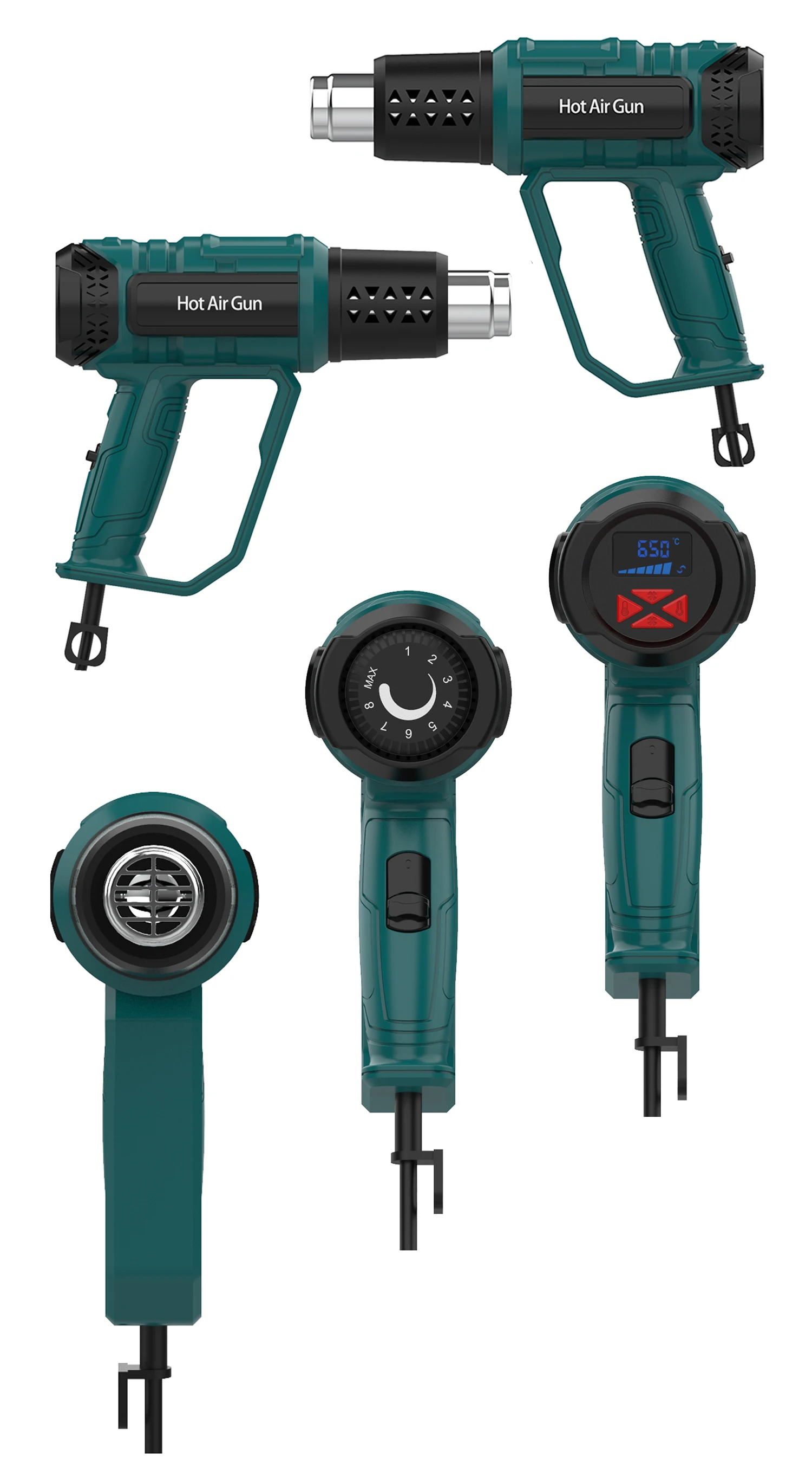 Image du pistolet à air chaud