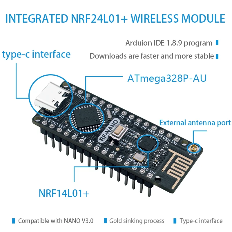 Alimentation Arduino Nano