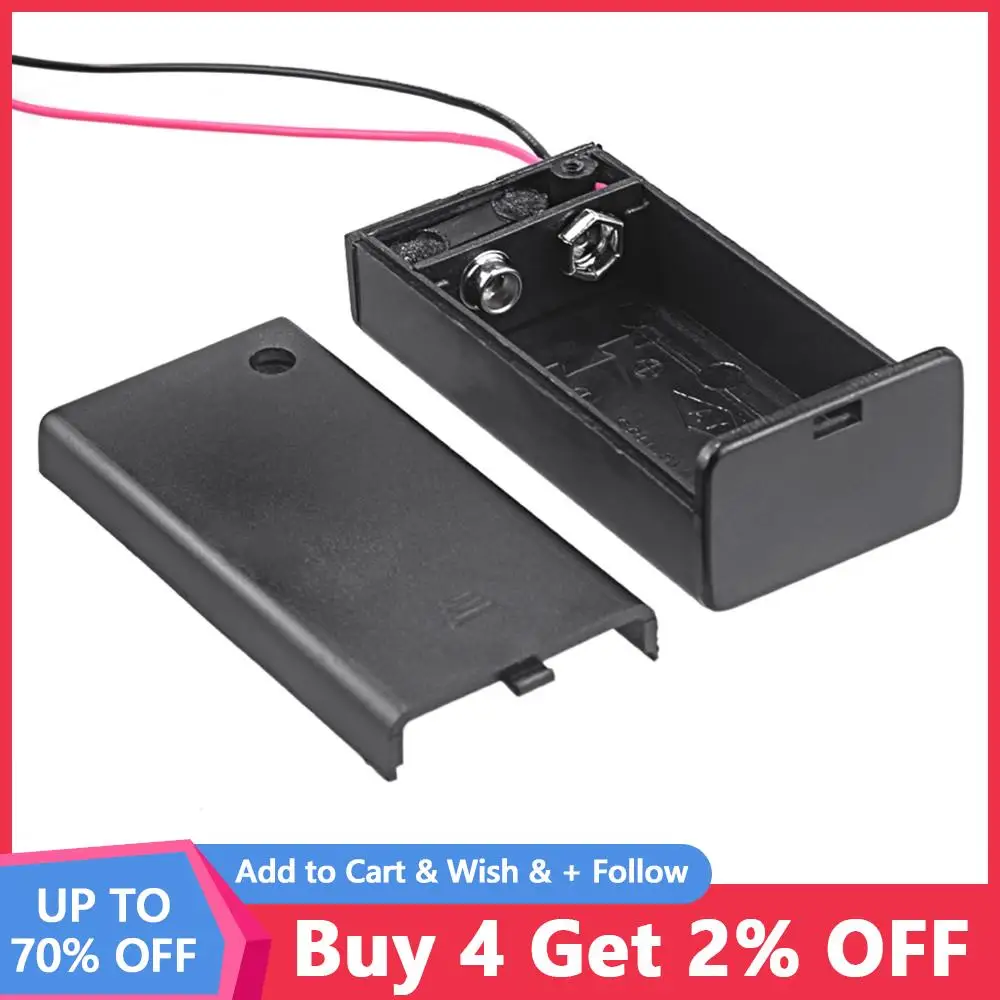 Boitier Pile 9V Avec Interrupteur