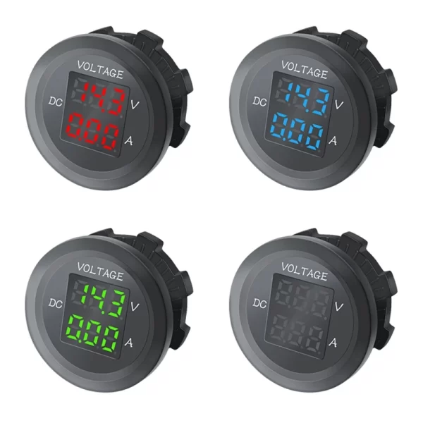 Lot De 4 Thermostats Numériques W3230 - 12V, écran LCD, Sonde 1m | Plage -50°C à 120°C, Alarme Haute Température - 10