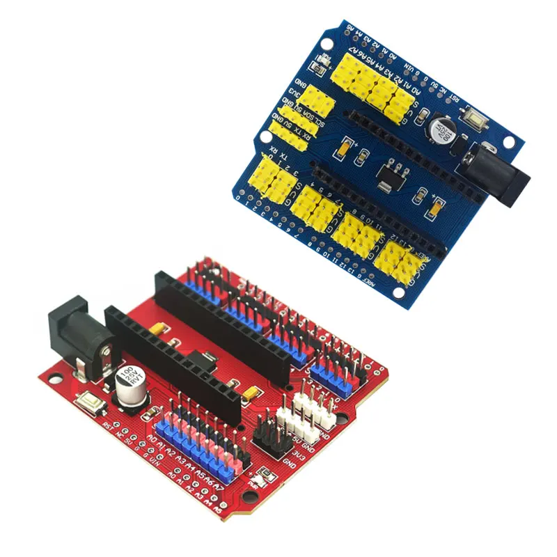 Module Bouclier pour capteur d'extension NANO I/O pour Arduino UNO R3 Nano V3.0