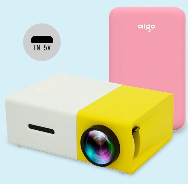 Mini projecteur LED Portable- TD80 - Vidéoprojecteur Pas Cher ...
